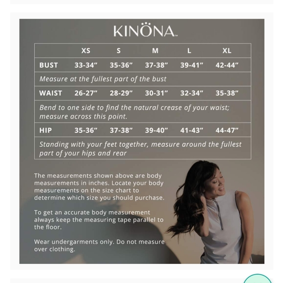 *Sold*NWT💚Kinona Waistline Wonder Dress Size Med - Picture 10 of 10